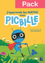 Pack de 10 - J'apprends les maths avec Picbille CP - Fichier de l'élève en 1 volume - éd. 2025 - Rémi Brissiaud, André Ouzoulias, Florence Suire, Pierre Clerc (2025)