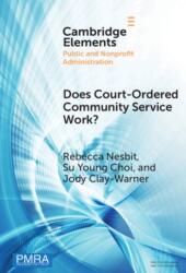 Does Court-Ordered Community Service Work? (ISBN: 9781009747240)