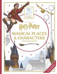 Harry Potter: Magical Places and Characters Coloring Book (ISBN: 9798337403793)