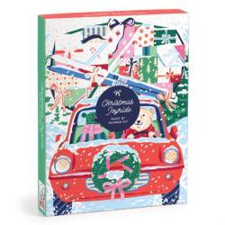 Christmas Joyride 9 x 12" Paint by Number Kit (ISBN: 9780735389618)