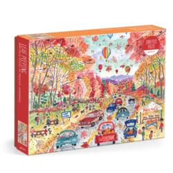 Michael Storrings Leaf Peeping 1000 Piece Puzzle (ISBN: 9780735389090)