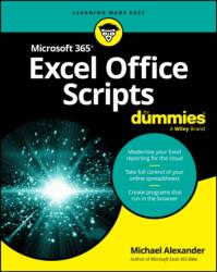 Microsoft 365 Excel Office Scripts for Dummies - Alexander, Michael (ISBN: 9781394412693)