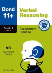 Bond 11 Verbal Reasoning Assessment Practice Age 8-9 (ISBN: 9781382074667)