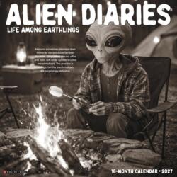 Alien Diaries 2027 Wall (ISBN: 9781549258688)