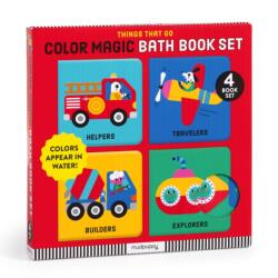 Things That Go Color Magic Bath Book Set (ISBN: 9780735389694)