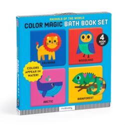 Animals Of The World Color Magic Bath Book Set (ISBN: 9780735389687)