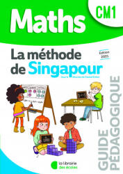 Méthode de Singapour CM1 - Guide pédagogique - Kritter, Caira (ISBN: 9782369404347)