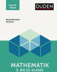 Basiswissen Schule - Mathematik 5. bis 10. Klasse (ISBN: 9783411713080)