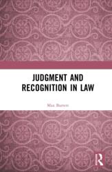 Judgment and Recognition in Law (ISBN: 9781041348764)