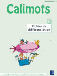 Calimots CE2 - Fichier de différenciation lecture et étude de la langue - Karine Paccard, Adeline Pesic (2026)