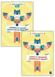 Totem Mathématiques CP - Cahiers d'exercices 2 volumes - numération + géométrie - Christian Henaff, Sandrine Peyronie (ISBN: 9782725642628)