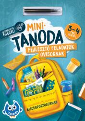 Minitanoda letörölhető filccel - 3-4 éves kortól (ISBN: 9789634837503)