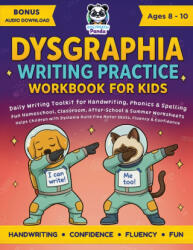 Dysgraphia Writing Practice Workbook for Kids Ages 8-10 - Polymath Panda (ISBN: 9781965964002)