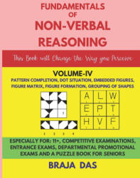 FUNDAMENTALS OF NON-VERBAL REASONING, VOLUME-IV - BRAJA DAS (2023)