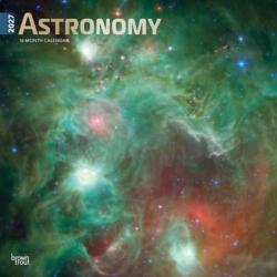 Astronomy 2027 12 X 24 Inch (Hanging) Monthly Square Wall Calendar Foil Stamped Cover Plastic-Free (ISBN: 9798330711536)