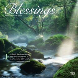 Blessings 2027 12 X 24 Inch (Hanging) Monthly Square Wall Calendar Plastic-Free (ISBN: 9798330711475)