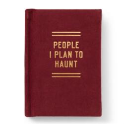 People I Plan To Haunt Tiny Diary (ISBN: 9780735388871)