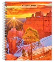 National Parks 2027 6 X 7.75 Inch Spiral-Bound Wire-O Weekly Engagement Planner Calendar New Full-Color Image Every Week (ISBN: 9798330709403)