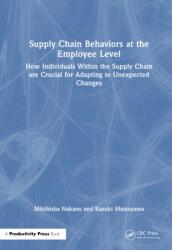 Supply Chain Behaviors at the Employee Level (ISBN: 9781032891828)