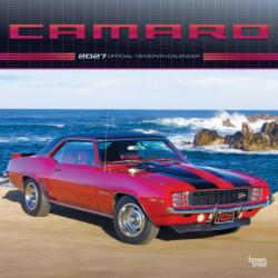 Camaro Official 2027 12 X 24 Inch (Hanging) Monthly Square Wall Calendar Plastic-Free (ISBN: 9798330713110)