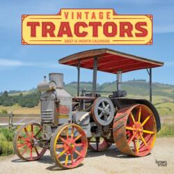 Vintage Tractors 2027 12 X 24 Inch (Hanging) Monthly Square Wall Calendar Plastic-Free (ISBN: 9798330711284)