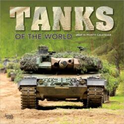 Tanks of the World 2027 12 x 24 Inch (Hanging) Monthly Square Wall Calendar Plastic-Free BrownTrout Military Vehicle Equipment (ISBN: 9798330711260)