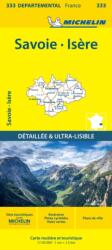 Isere Savoie - Michelin Local Map 333 (ISBN: 9782067202351)