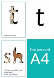 Read Write Inc. Phonics: Set 1 Speed Sounds Cards A4 (ISBN: 9780198467090)