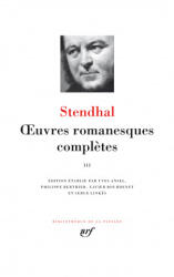 Oeuvres romanesques completes 3 - Stendhal (2014)