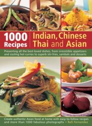 1000 Recipes: Indian, Chinese, Thai and Asian (ISBN: 9781781460689)