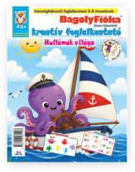 BagolyFióka kreatív foglalkoztató füzet - Hullámok világa (ISBN: 9786156481993)