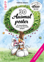 Die bunte Welt von DIDDL und seinen Freunden - 30 Ausmalposter - Thomas Goletz (ISBN: 9783735883278)