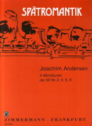 4 MINIATUREN OP. 55 NR. 2, 4, 5, 8 FÜR FLÖTE UND KLAVIER (ISBN: 9786390236342)