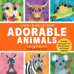 Learn to Watercolor Adorable Animals (ISBN: 9781577158646)