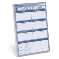 7 Habits Daily Reflection Notepad (ISBN: 9781454999430)