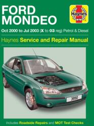Ford Mondeo Petrol & Diesel (Oct 00 - Jul 03) Haynes Repair Manual (ISBN: 9781785215216)
