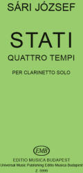 STATI QUATTRO TEMPI PER CLARINETTO SOLO (ISBN: 9786390263027)