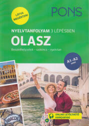 PONS Nyelvtanfolyam 3 lépésben OLASZ (ISBN: 9789635782253)