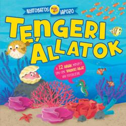 Tengeri állatok - Nyitogatós lapozó (ISBN: 9789634836476)