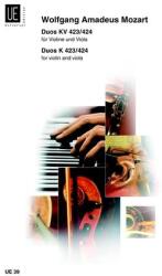 DUOS KV 423/424 FÜR VIOLINE UND VIOLA REVIDIERT VON TH. LAFORGE (ISBN: 9786430226159)