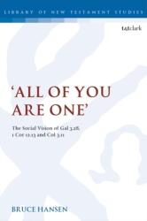 All of You are One (ISBN: 9780567689313)