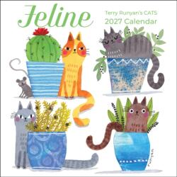 Feline 2027 Mini Wall Calendar (ISBN: 9798881614348)