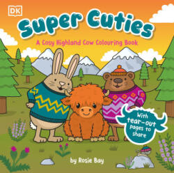 Super Cuties A Cosy Highland Cow Colouring Book (ISBN: 9780241838181)