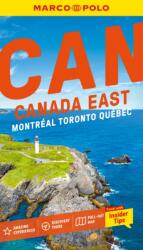 Marco Polo Canada East Pocket Travel Guide Pull-out Map Local Knowledge Covers: Montreal, Toronto, Quebec and more (ISBN: 9781917131636)