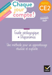 Chaque jour compte - Maths CE2 - Ed. 2025 - Guide bi-média avec diaporamas - Pauline Negrel-Lion, Catherine Mallard, Jennifer Rivière, Christophe Dracos, Yael Fernandez (2025)