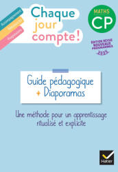 Chaque jour compte - Maths CP - Ed. 2025 - Guide bi-média avec diaporamas - Pauline Negrel-Lion, Catherine Mallard, Jennifer Rivière, Harmonie Tessier (2025)