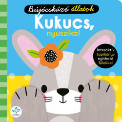 Kukucs, nyuszika! - Interaktív tapikönyv nyitható fülekkel (ISBN: 9786156944429)