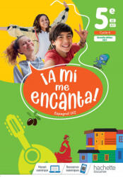A mi me Encanta 5e - Livre élève - Ed. 2021 - Anthony Straub, Michelle Froger, Isabelle Delhaye, Montserrat Martinez Gimenez, Véronique Dumont-le Bellec, Jean-Michel Barreau, Evelyne Minglis, Marie Pauly (ISBN: 9782017030423)