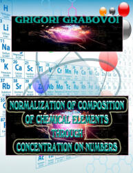 Normalization of Composition of Chemical Elements Through Concentration on Numbers - Grigori Grabovoi (2020)