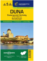 Duna vízitérkép, Dunakanyar - Esztergomtól Verőcéig turista-, kerékpáros- és vízitúra térkép 1: 30 000 (1723-1688 fkm) 2026 (ISBN: 9786155864261)